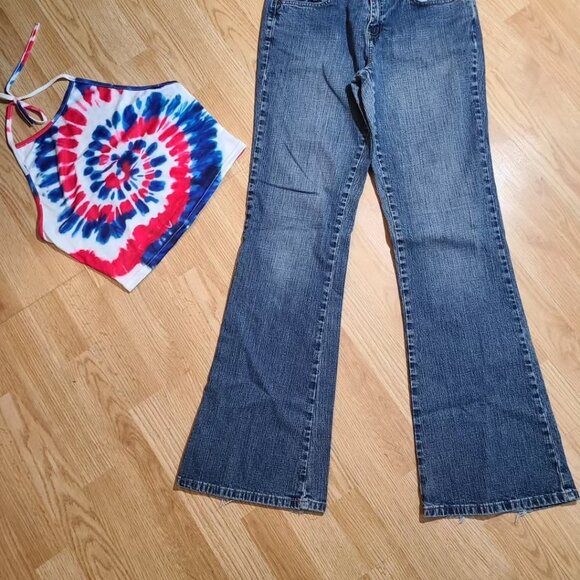 Gorgeous tie dye halter top. - Picture 6 of 7